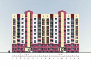 Жилой дом № 15 по Студенческому проезду, г. Гомель 