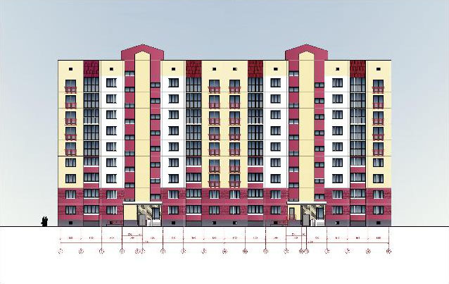 Жилой дом № 15 по Студенческому проезду, г. Гомель 