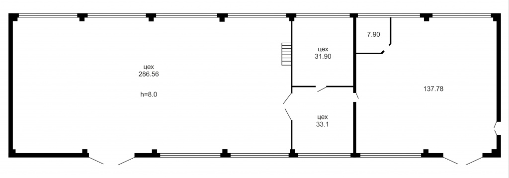 Здание цеха технологической оснастки, одноэтажное, панельное общей площадью 529 кв. м.jpg