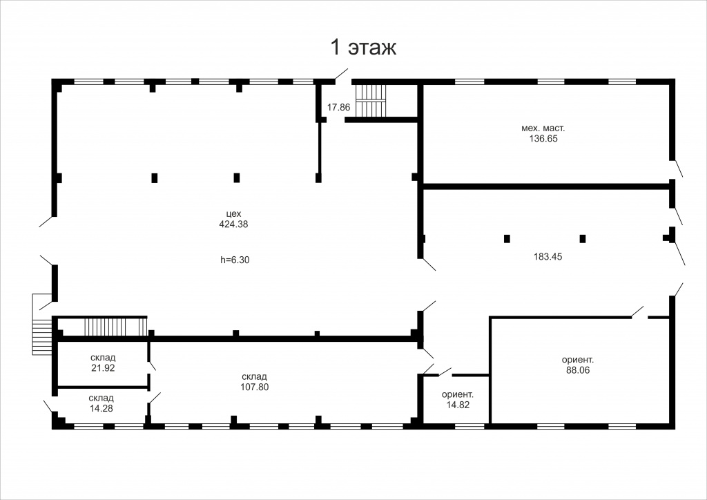 Производственное здание общей площадью 1343 кв.м 1 этаж.jpg