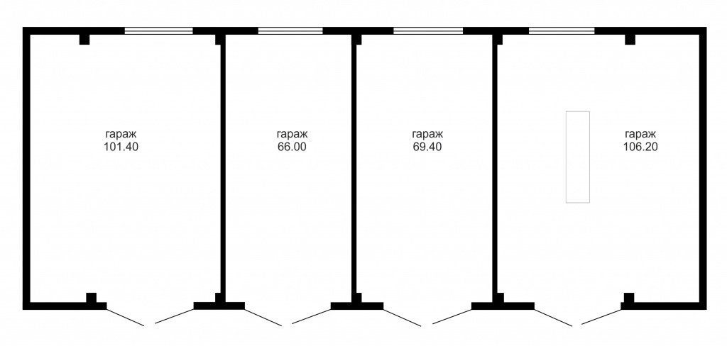 Здание крытой стоянки для автомобилей общей площадью 343 кв.м.jpg
